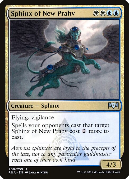 Sphinx of New Prahv - Ravnica Allegiance - 208