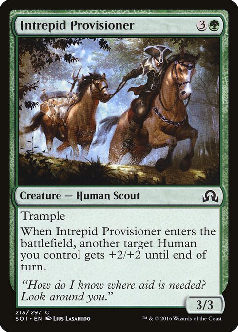 Intrepid Provisioner - Shadows over Innistrad - 213