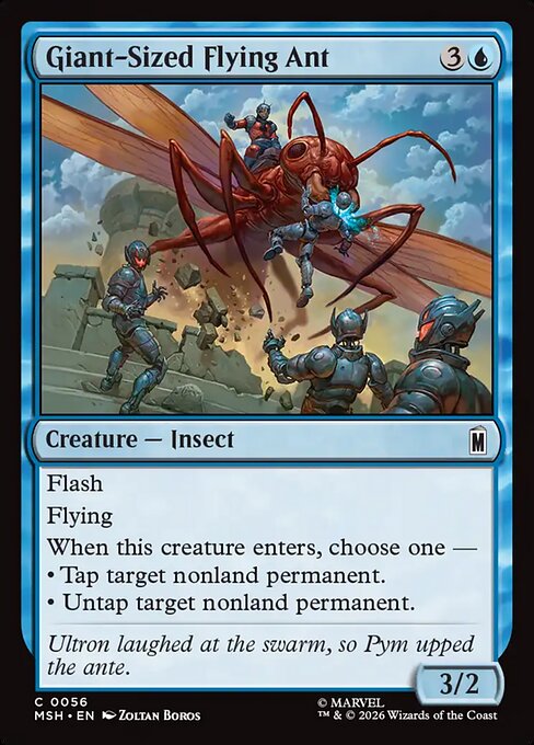 Giant-Sized Flying Ant - Marvel Super Heroes - 56
