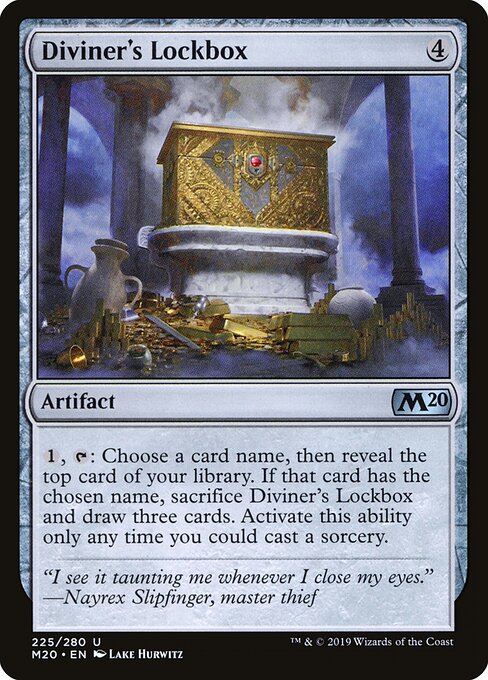 Diviner's Lockbox - Core Set 2020 - 225