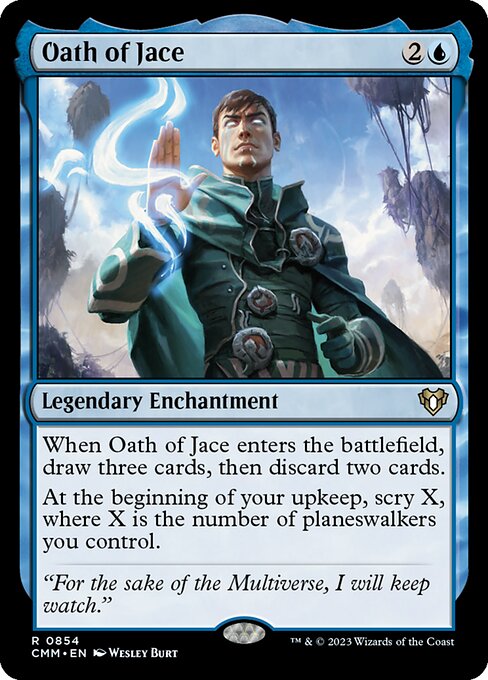 Oath of Jace - Commander Masters - 854