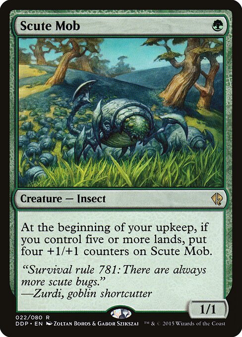 Scute Mob - Duel Decks: Zendikar vs. Eldrazi - 22
