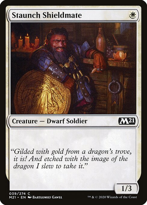 Staunch Shieldmate - Core Set 2021 - 39