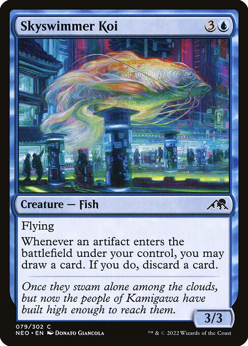 Skyswimmer Koi - Kamigawa: Neon Dynasty - 79