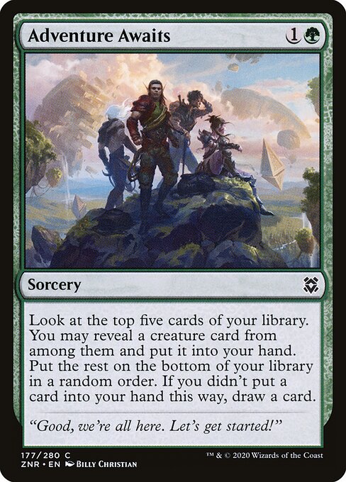Adventure Awaits - Zendikar Rising - 177