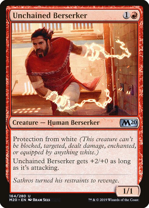 Unchained Berserker - Core Set 2020 - 164