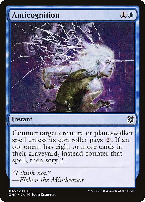 Anticognition - Zendikar Rising - 45