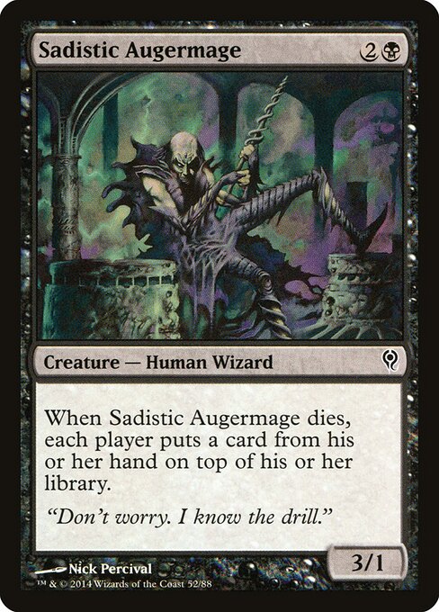 Sadistic Augermage - Duel Decks: Jace vs. Vraska - 52