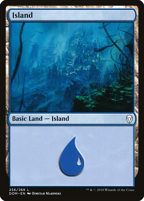 Island - Dominaria - 256