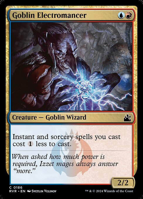 Goblin Electromancer - Ravnica Remastered - 186