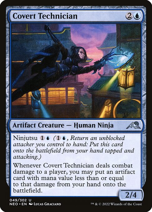 Covert Technician - Kamigawa: Neon Dynasty - 49