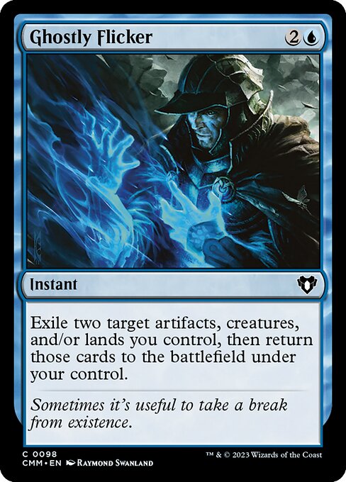 Ghostly Flicker - Commander Masters - 98