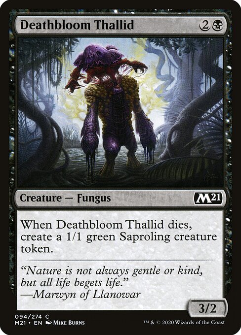 Deathbloom Thallid - Core Set 2021 - 94