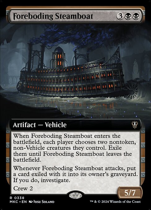 Foreboding Steamboat - Murders at Karlov Manor Commander - 338