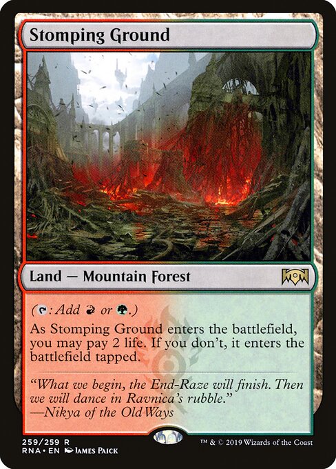 Stomping Ground - Ravnica Allegiance - 259