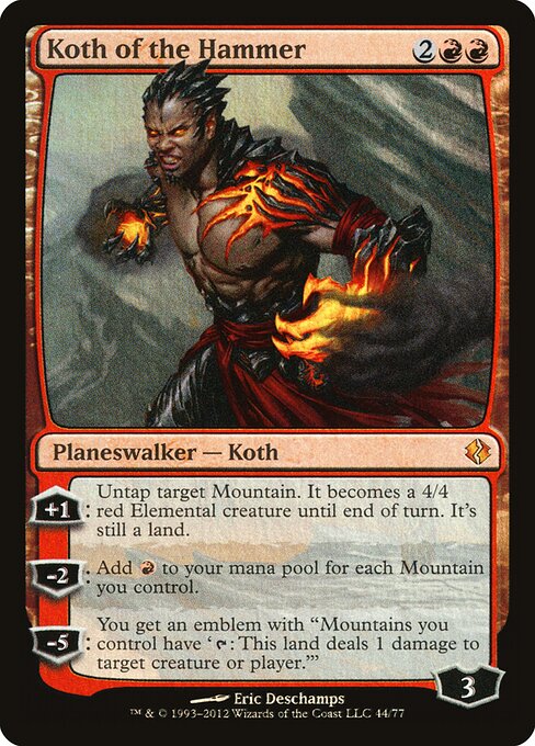 Koth of the Hammer - Duel Decks: Venser vs. Koth - 44