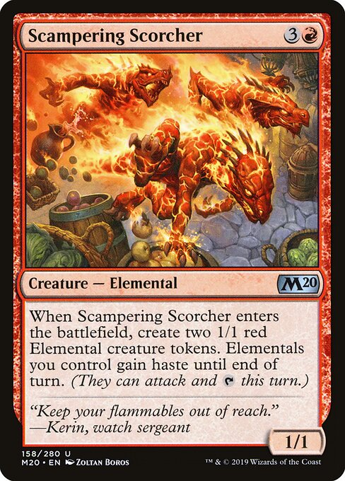 Scampering Scorcher - Core Set 2020 - 158