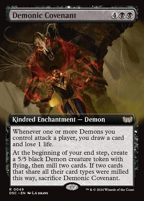 Demonic Covenant - Duskmourn: House of Horror Commander - 49