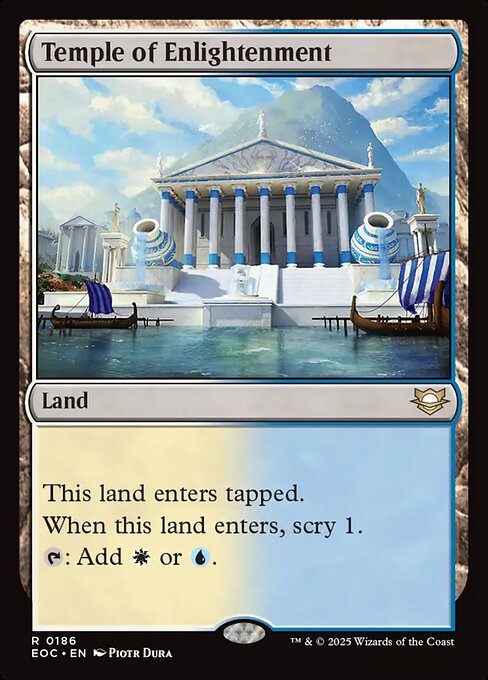 Temple of Enlightenment - Edge of Eternities Commander - 186