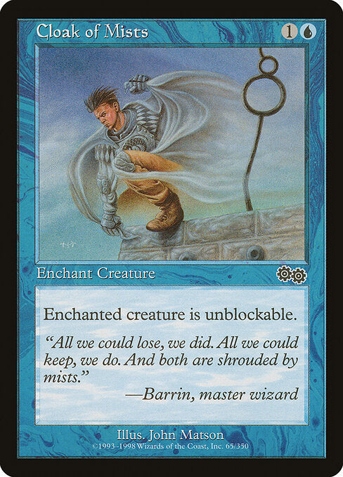 Cloak of Mists - Urza's Saga - 65
