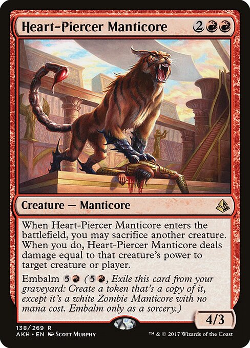 Heart-Piercer Manticore - Amonkhet - 138