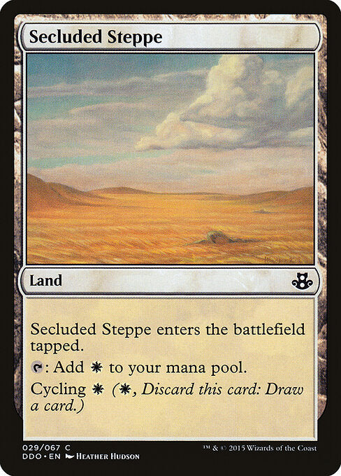 Secluded Steppe - Duel Decks: Elspeth vs. Kiora - 29