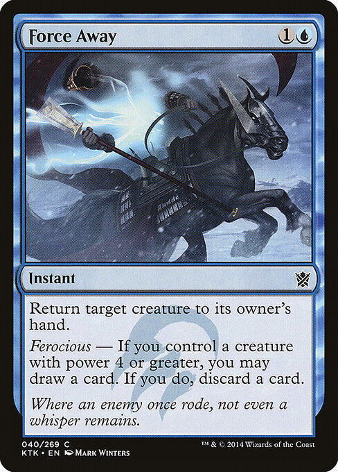 Force Away - Khans of Tarkir - 40