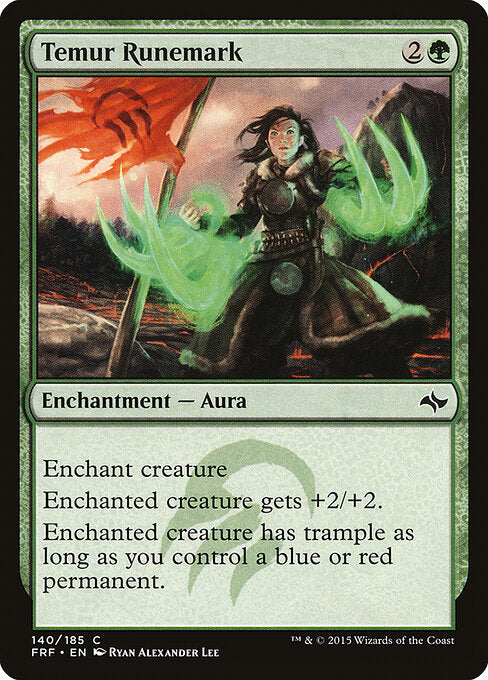 Temur Runemark - Fate Reforged - 140