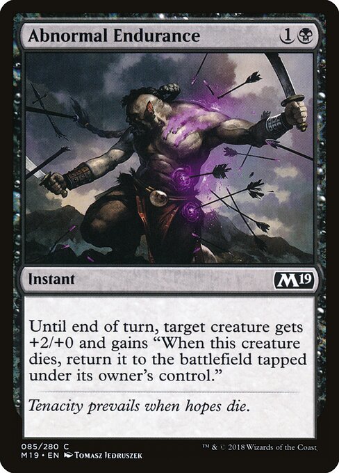 Abnormal Endurance - Core Set 2019 - 85