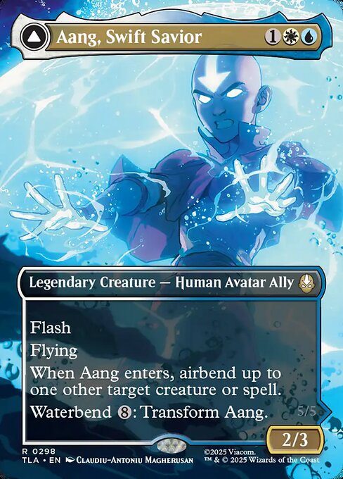 Aang, Swift Savior // Aang and La, Ocean's Fury - Avatar: The Last Airbender - 298