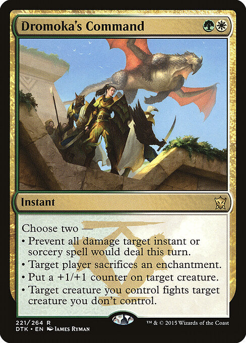 Dromoka's Command - Dragons of Tarkir - 221