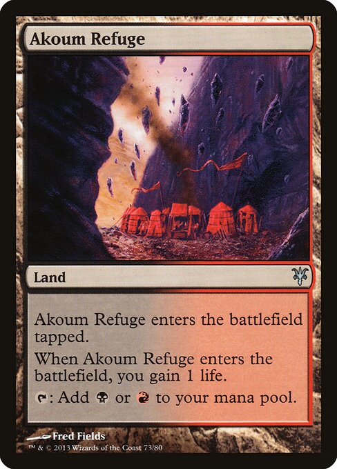 Akoum Refuge - Duel Decks: Sorin vs. Tibalt - 73
