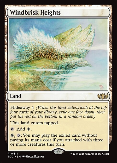 Windbrisk Heights - Tarkir: Dragonstorm Commander - 411