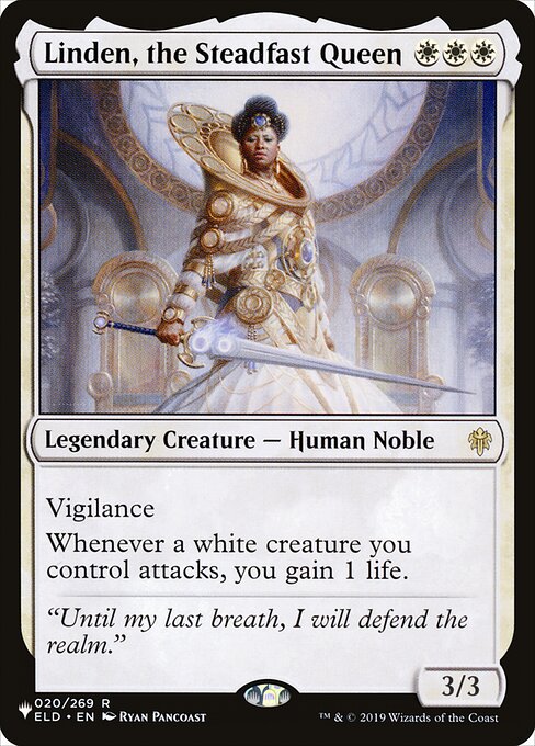 Linden, the Steadfast Queen - The List - ELD-20