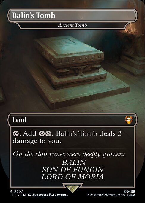 Ancient Tomb - Tales of Middle-earth Commander - 357