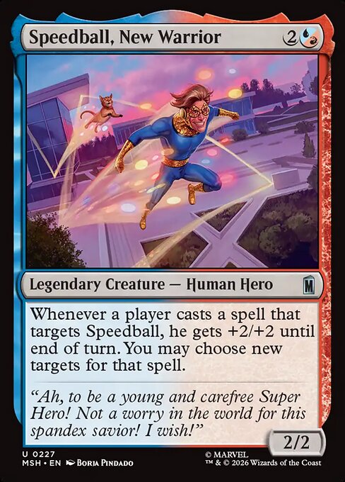 Speedball, New Warrior - Marvel Super Heroes - 227
