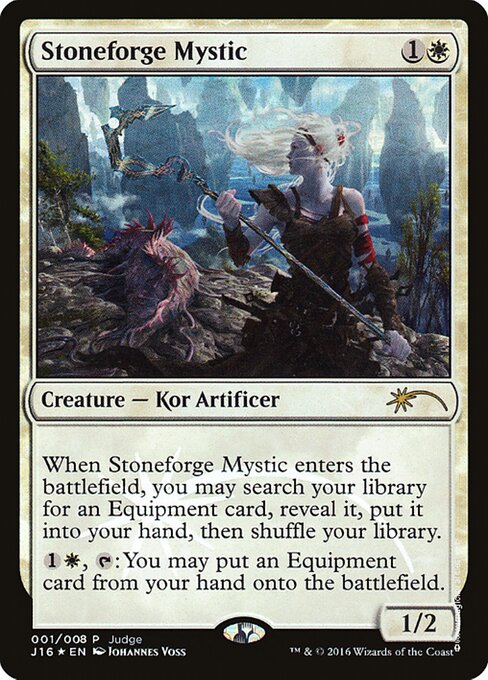 Stoneforge Mystic - Judge Gift Cards 2016 - 1