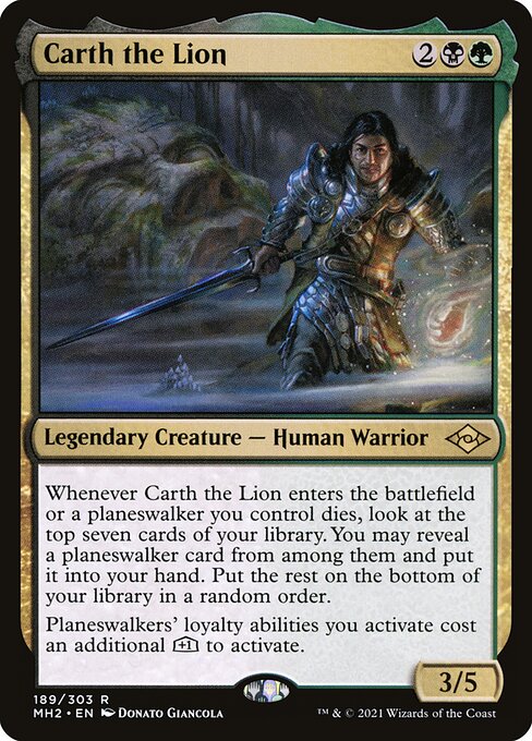 Carth the Lion - Modern Horizons 2 - 189