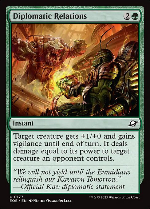Diplomatic Relations - Edge of Eternities - 177
