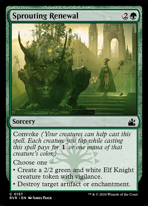 Sprouting Renewal - Ravnica Remastered - 157