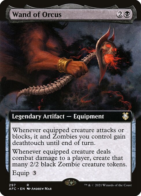 Wand of Orcus - Forgotten Realms Commander - 297
