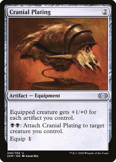 Cranial Plating - Double Masters - 245