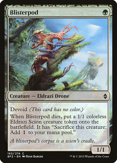 Blisterpod - Battle for Zendikar - 163