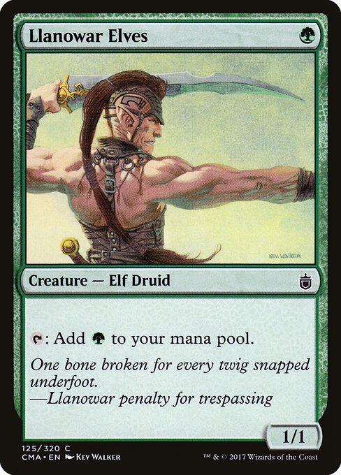 Llanowar Elves - Commander Anthology - 125