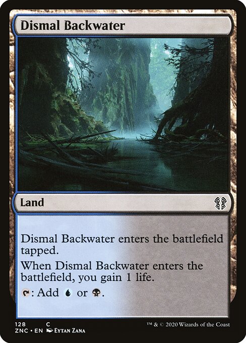 Dismal Backwater - Zendikar Rising Commander - 128