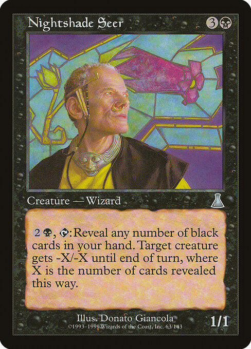 Nightshade Seer - Urza's Destiny - 63