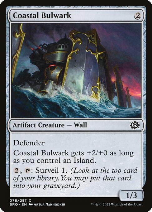 Coastal Bulwark - The Brothers' War - 76