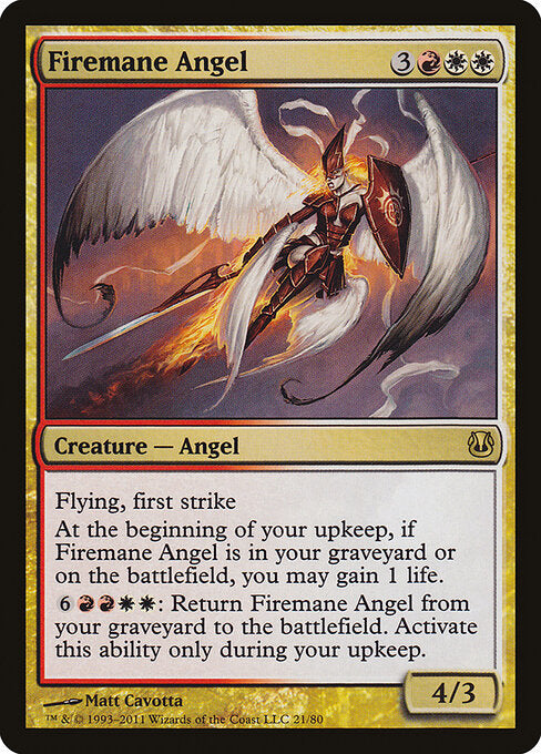 Firemane Angel - Duel Decks: Ajani vs. Nicol Bolas - 21
