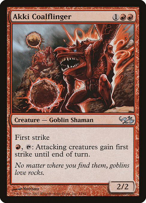 Akki Coalflinger - Duel Decks: Elves vs. Goblins - 33