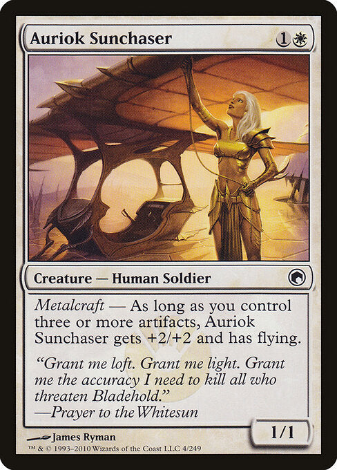 Auriok Sunchaser - Scars of Mirrodin - 4